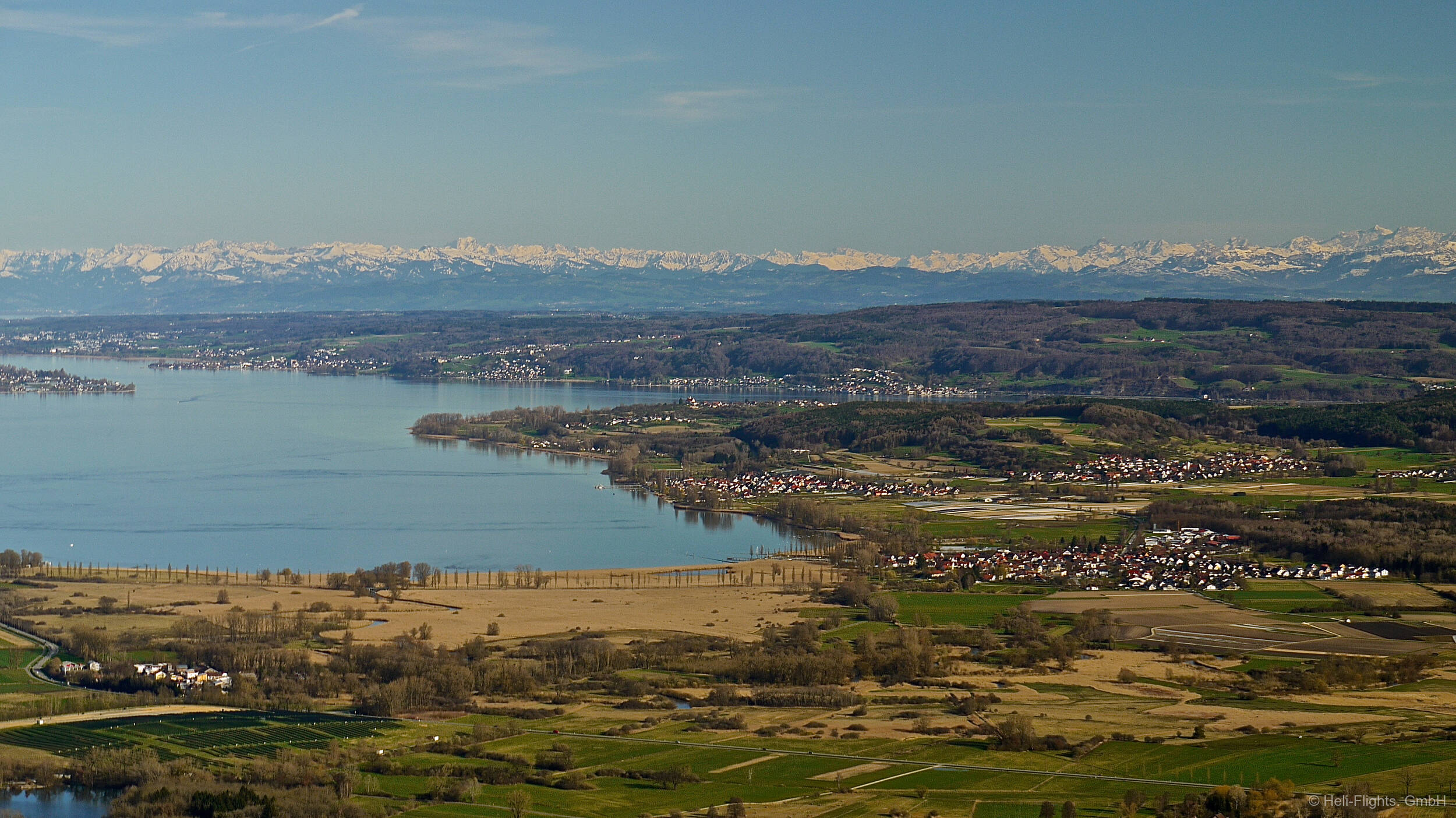 Rundflug rund um den Bodensee