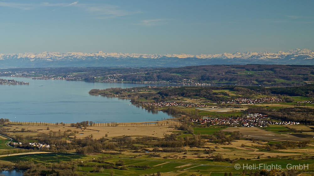 Rundflug rund um den Bodensee