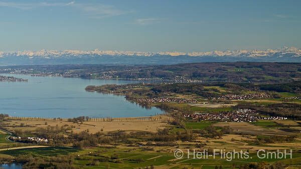 "Rund um den Bodensee" Rundflug - 80 Min.