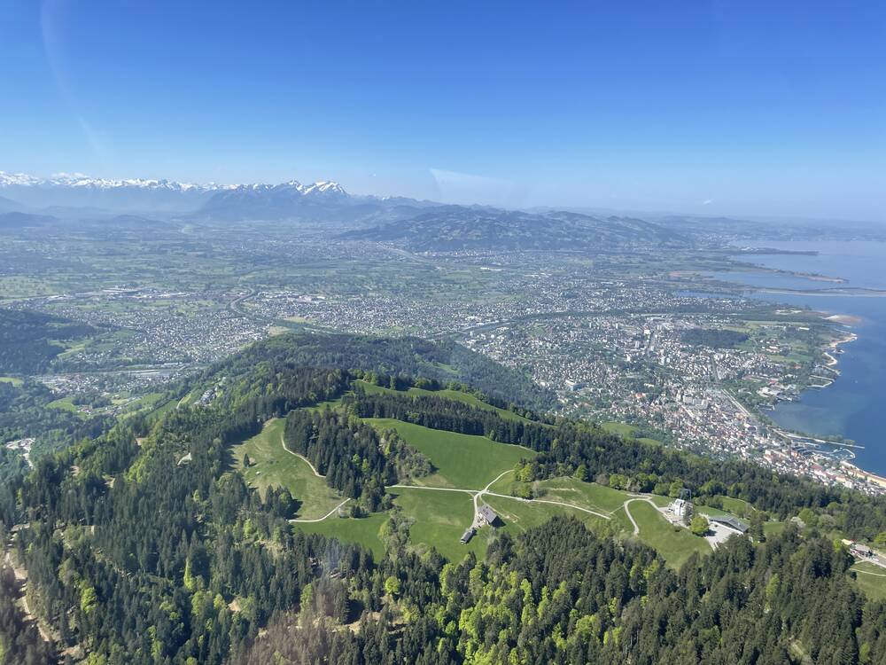 Rund um den Bodensee Rundflug - 80 Min.