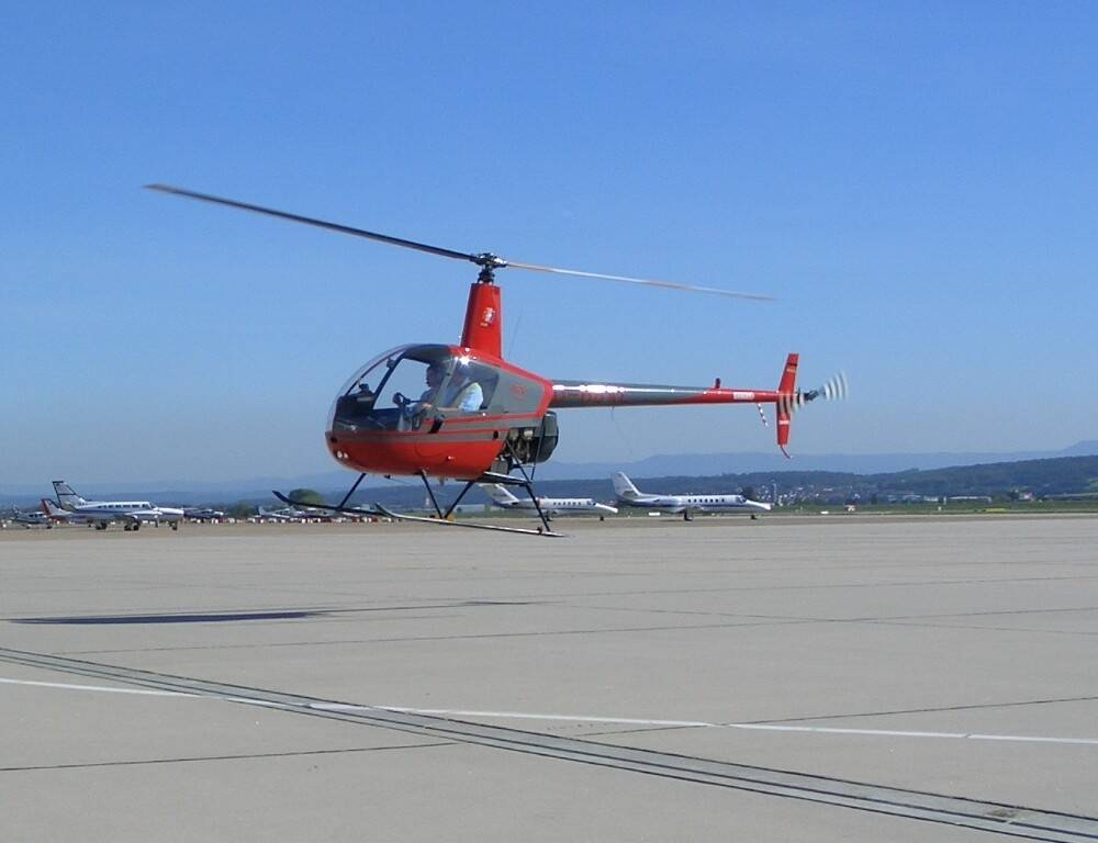 Hubschrauber selber fliegen - Robinson R22