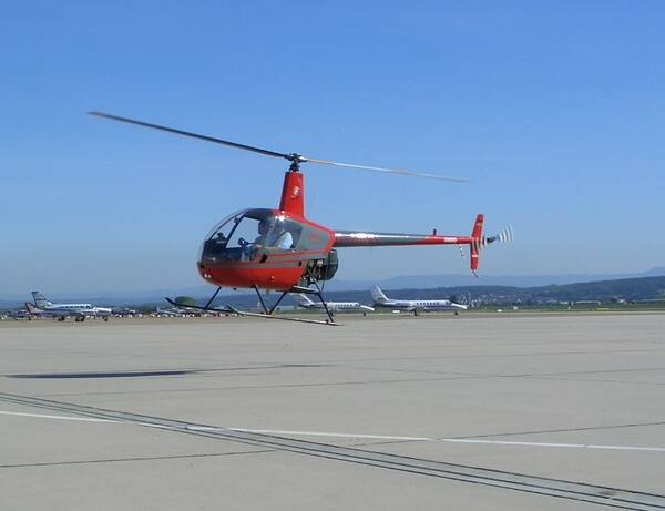 Hubschrauber selber fliegen - Robinson R22