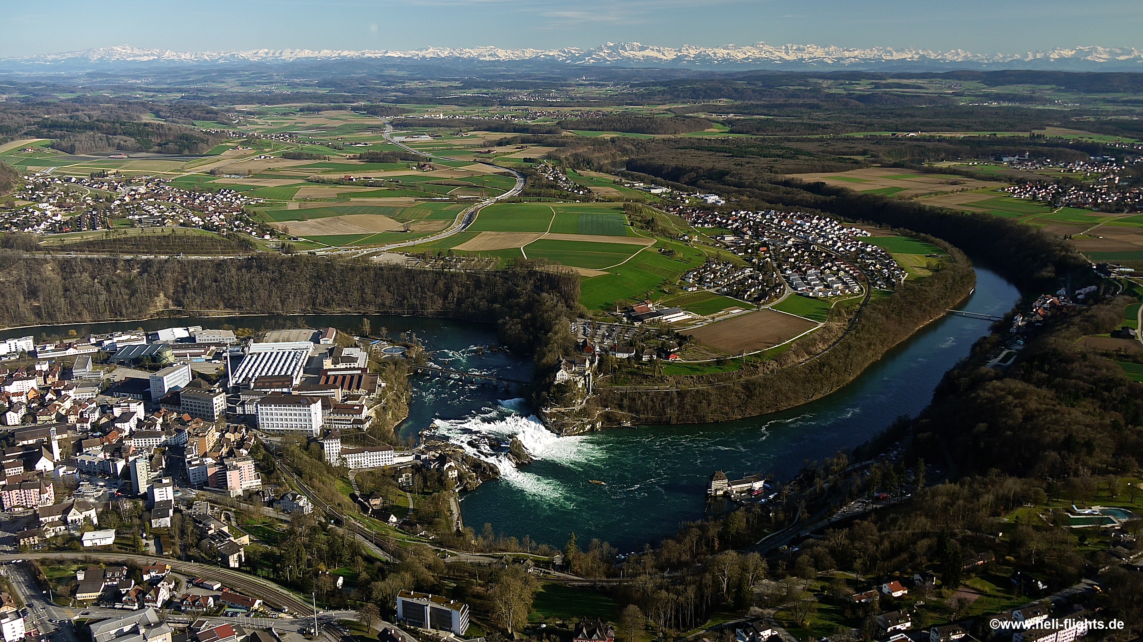 Rheinfall+Alpen