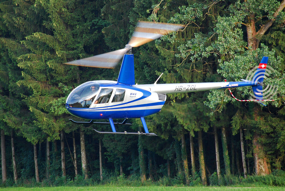 Hubschrauber Selber Fliegen + 1 weiterer Fluggast R44